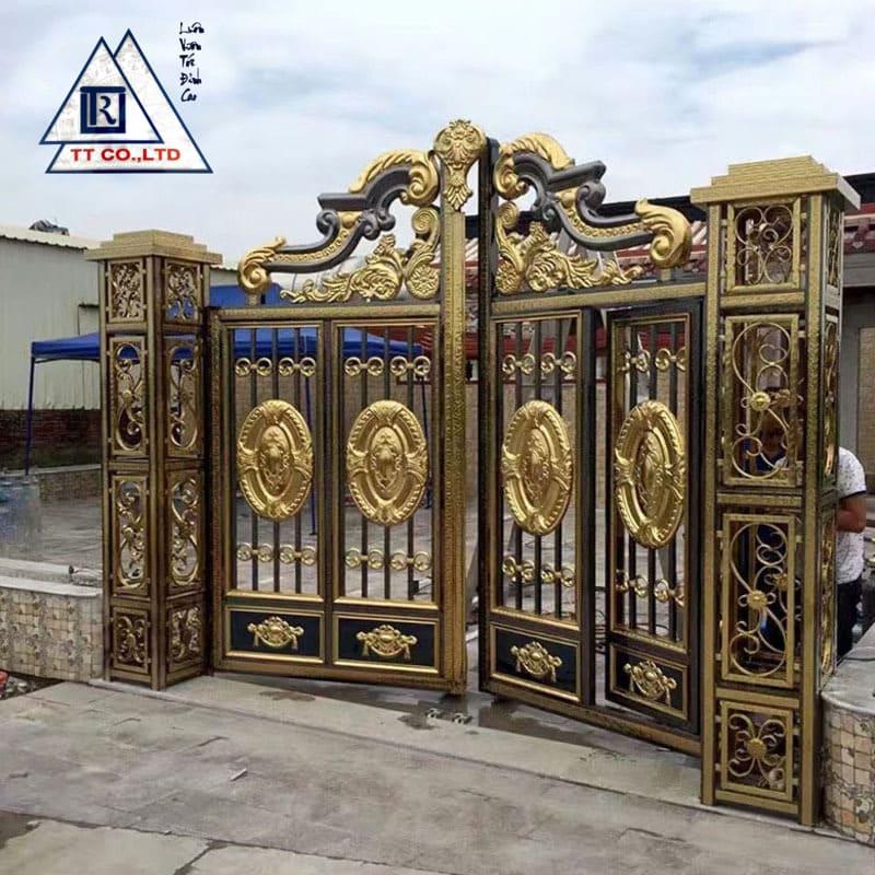 mẫu cổng inox đẹp
