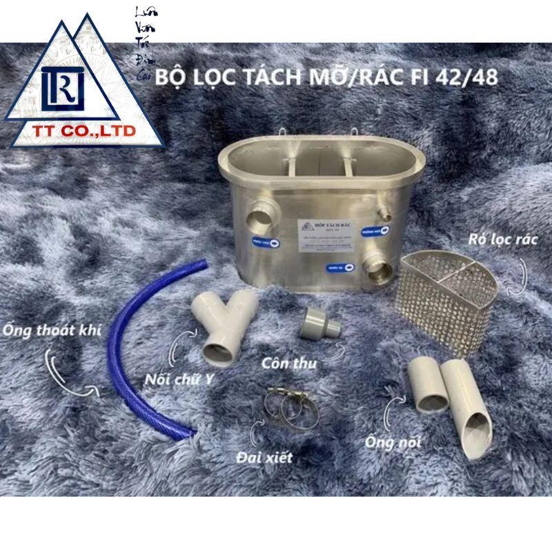 Hộp Tách Rác/ Mỡ Fi 48