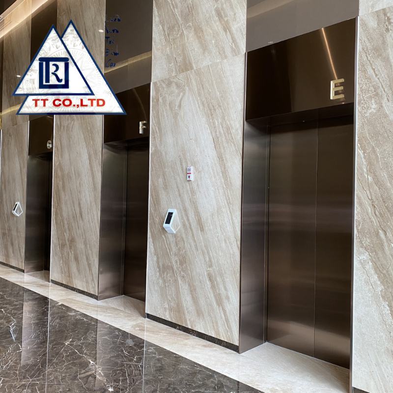 ốp inox thang máy