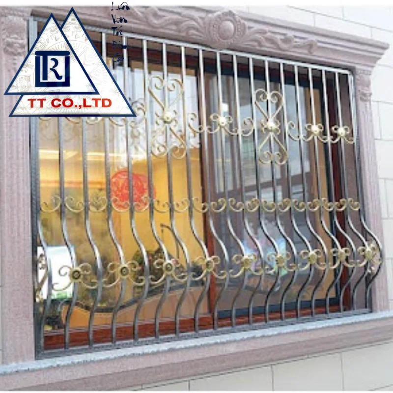Gia công khung cửa sổ inox màu
