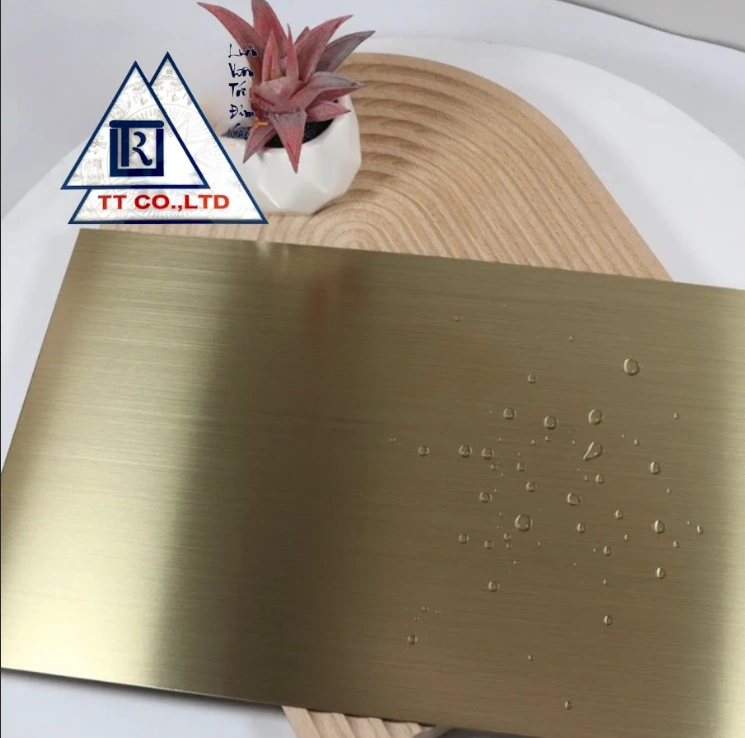 Inox Sọc Nhuyễn Màu Sampanh