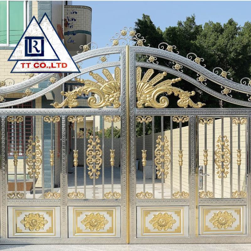 mẫu cổng inox đẹp