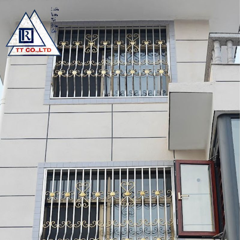 Khung Cửa Sổ Inox Màu - 08
