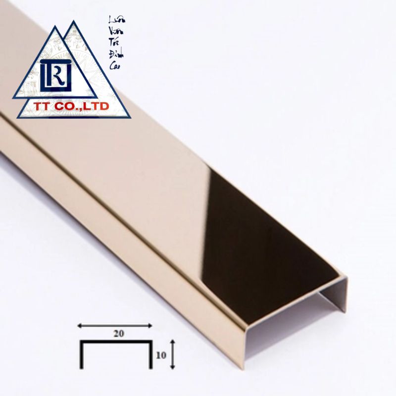nẹp U inox 