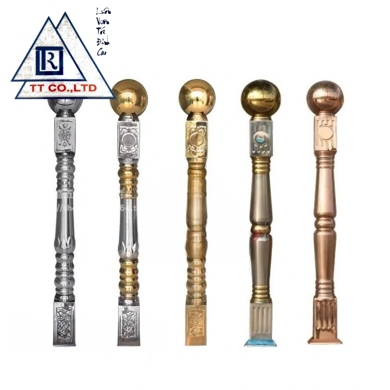 trụ cầu thang inox
