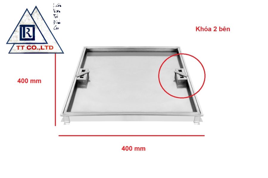 thiết kế nắp bể nước ngầm