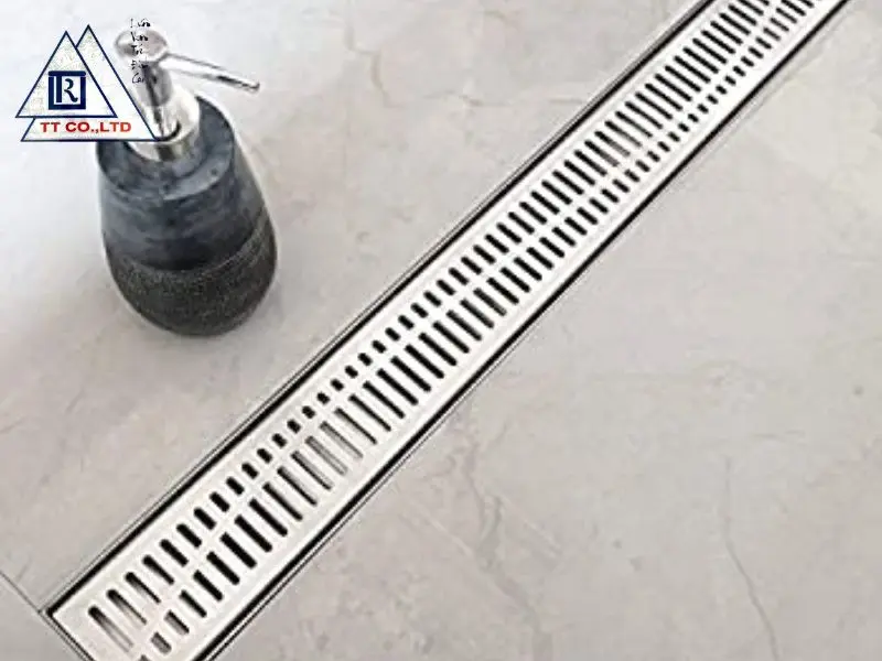 Hoàn thiện bề mặt của rãnh thoát nước inox