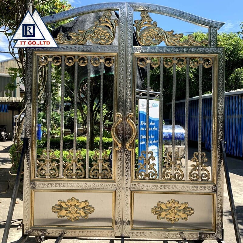 mẫu cổng inox đẹp
