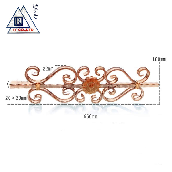 Trụ Inox 1 Hoa 02