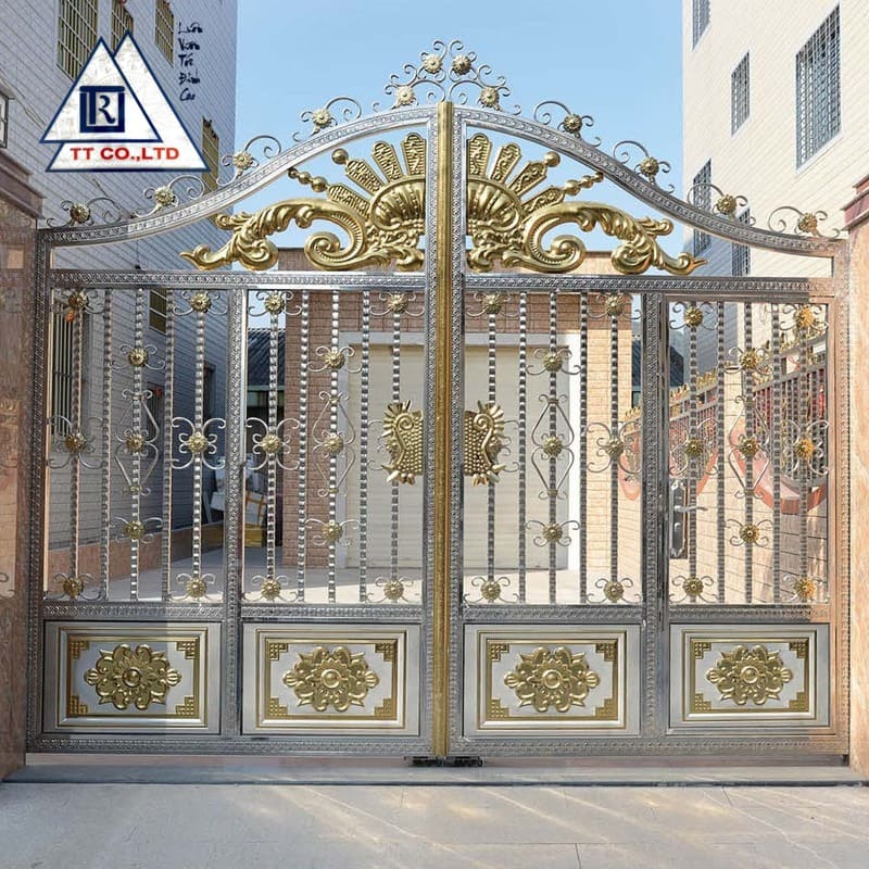 Cửa Cổng Inox Màu 03