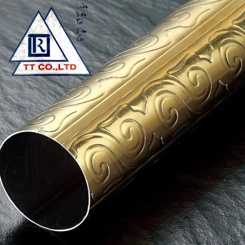 Ống Inox Hoa Văn