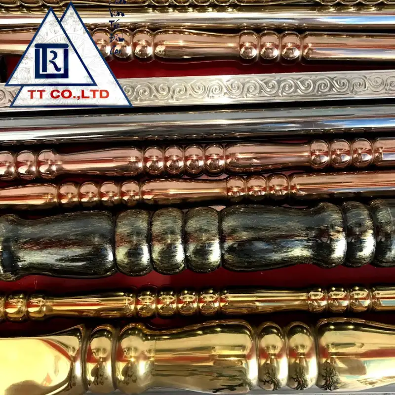 Sản phẩm ống hộp inox màu