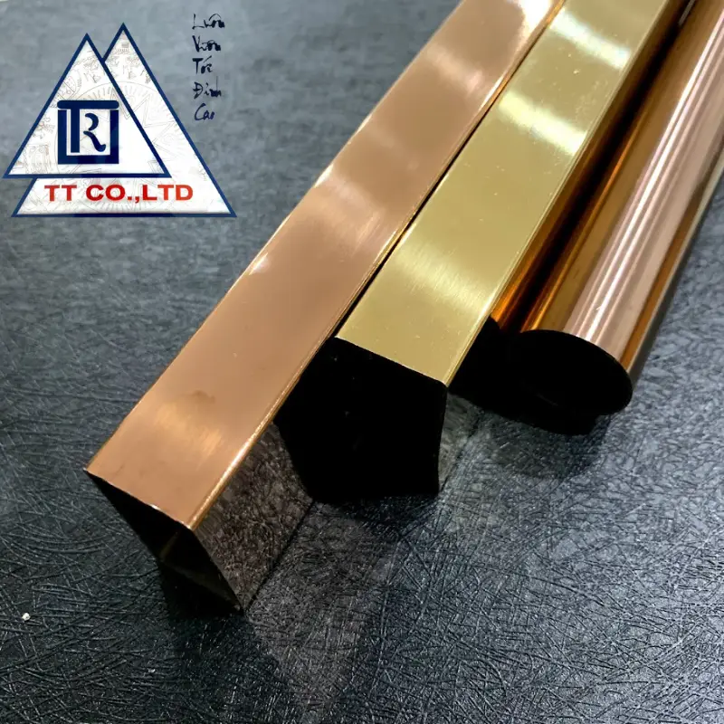 Inox ống - hộp vuông - hộp chữ nhật màu 