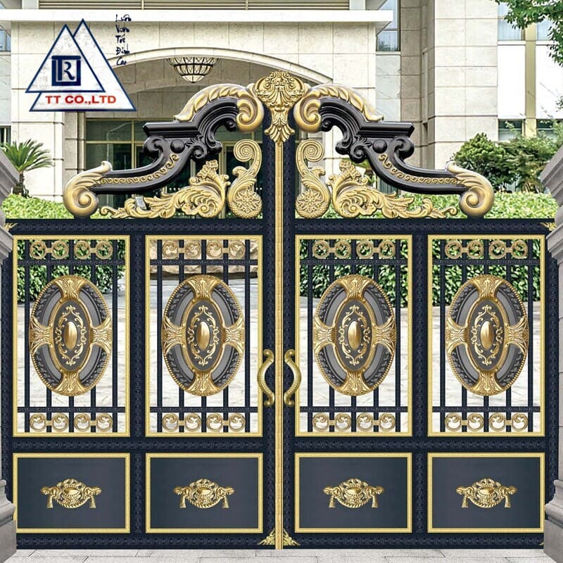 mẫu cổng inox đẹp