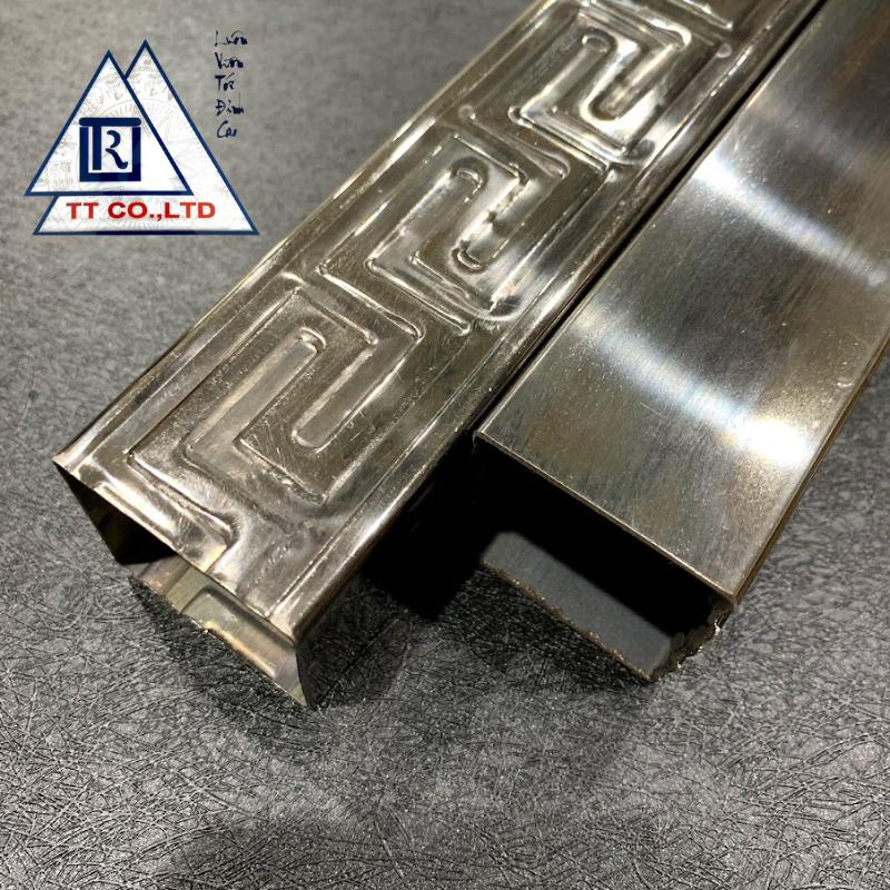 Hộp Inox Hoa Văn