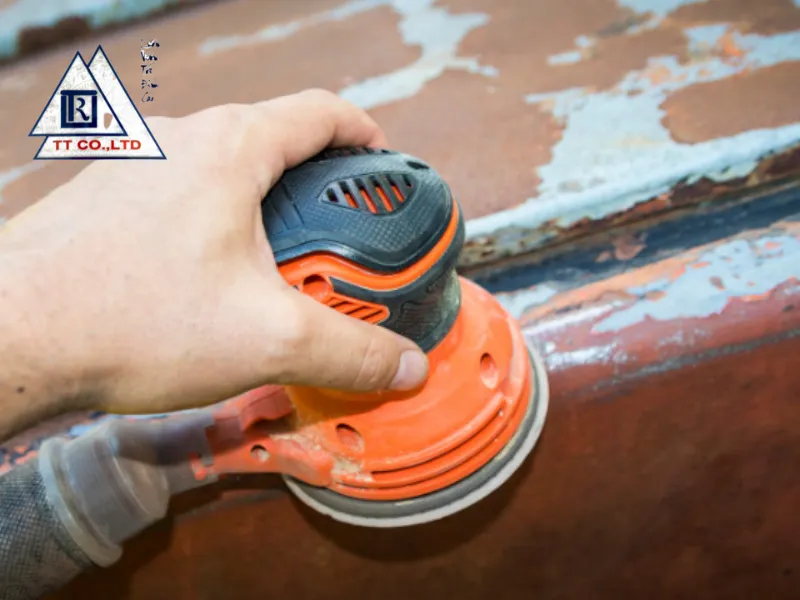 Có thể vệ sinh inox bị rỉ sét bằng giấy nhám