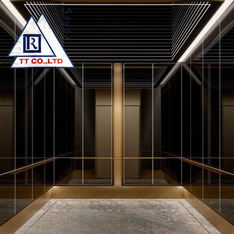 ốp inox thang máy