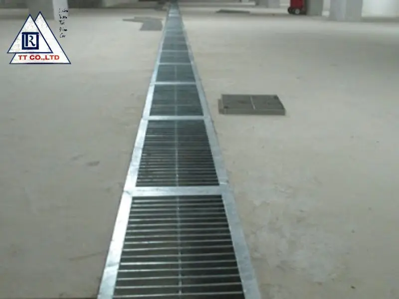  Thiết kế kiểu dáng và kích thước của rãnh thoát nước inox