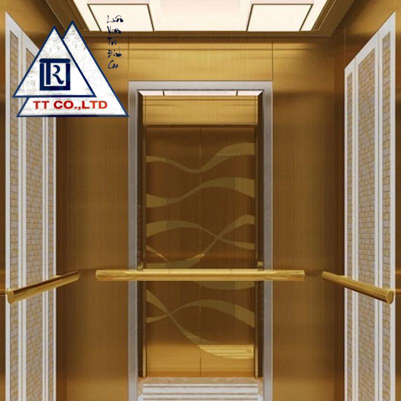 ốp inox thang máy