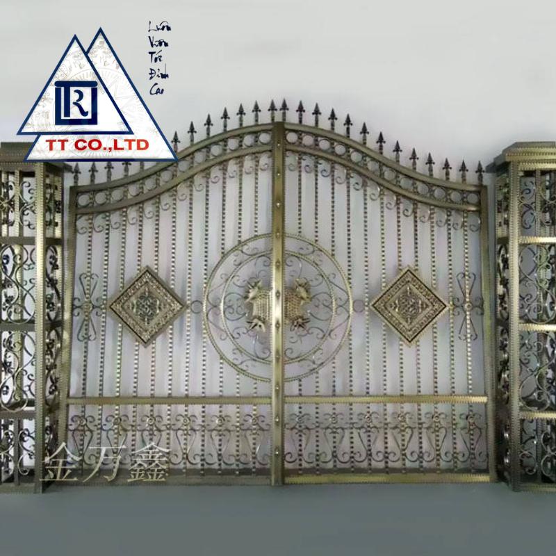 Cửa Cổng Inox Màu