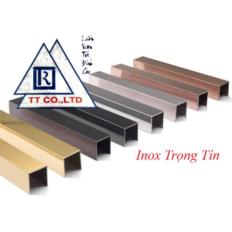 thanh V-U-T inox màu